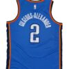 Shai Gilgeous-Alexander SGA Signed OKC Thunder Nike Jersey