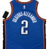 Shai Gilgeous-Alexander SGA Signed OKC Thunder Nike Jersey - Image 2