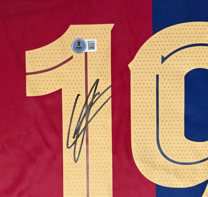 Lamine Yamal Signed Barcelona FC Jersey  |  Beckett COA - Image 3