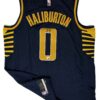 Tyrese Haliburton Signed Indiana Pacers Jersey Navy - Image 3