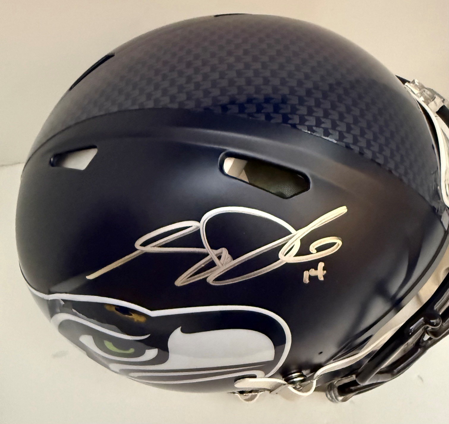 Sam Darnold Signed Seattle Seahawks Helmet | Beckett COA +++ - Image 2