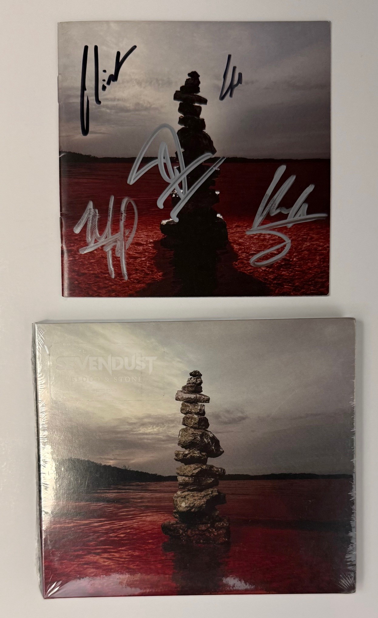 Sevendust Signed "Blood & Stone" CD - Image 2